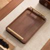 TEAHUE Chinese Style Bamboo & Wood Tea Tray
