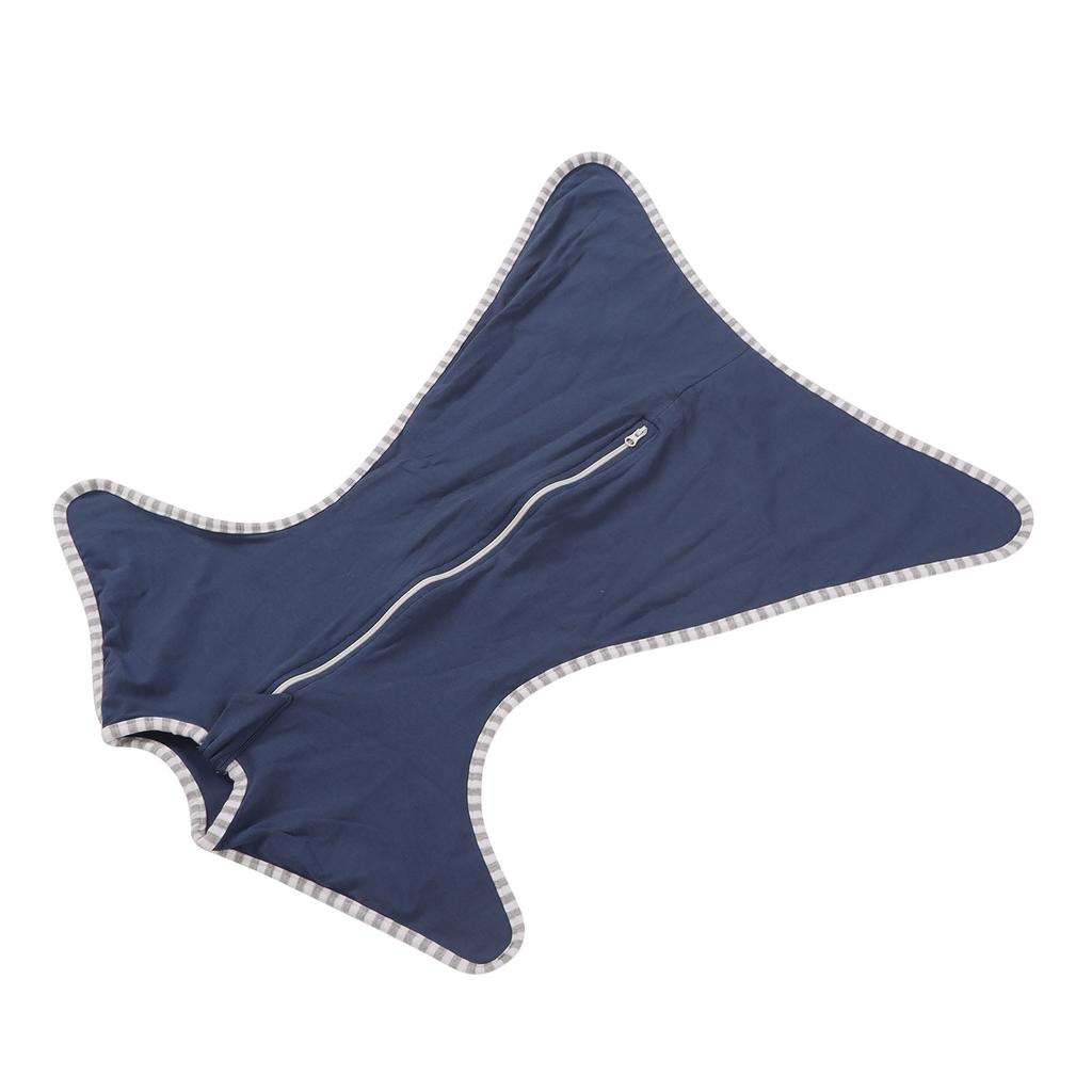 Baby Swaddle Cotton Anti Startle Soft Widened Hem Zipper Design Baby Swaddle Blanket for Aged 0 To