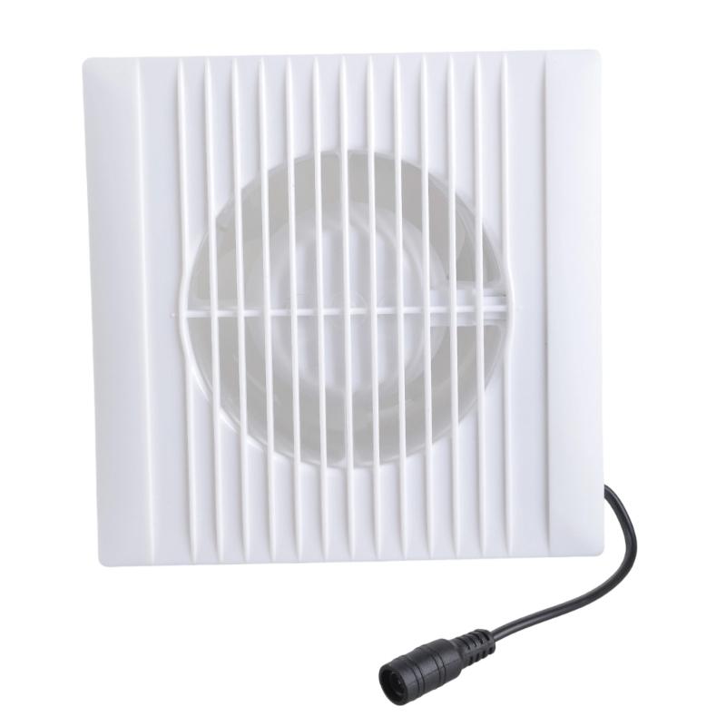8W Solar Panel Operated 4 Inch Ventilation Fan For Outdoor Shed Pet House Air Quiet Motor