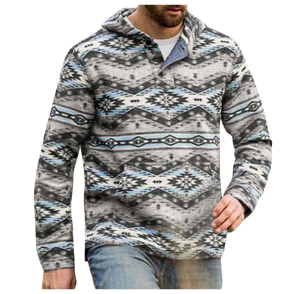 Men's Casual Hoodie Long Sleeve Sweatshirt Jacket Jacket Sweater Top