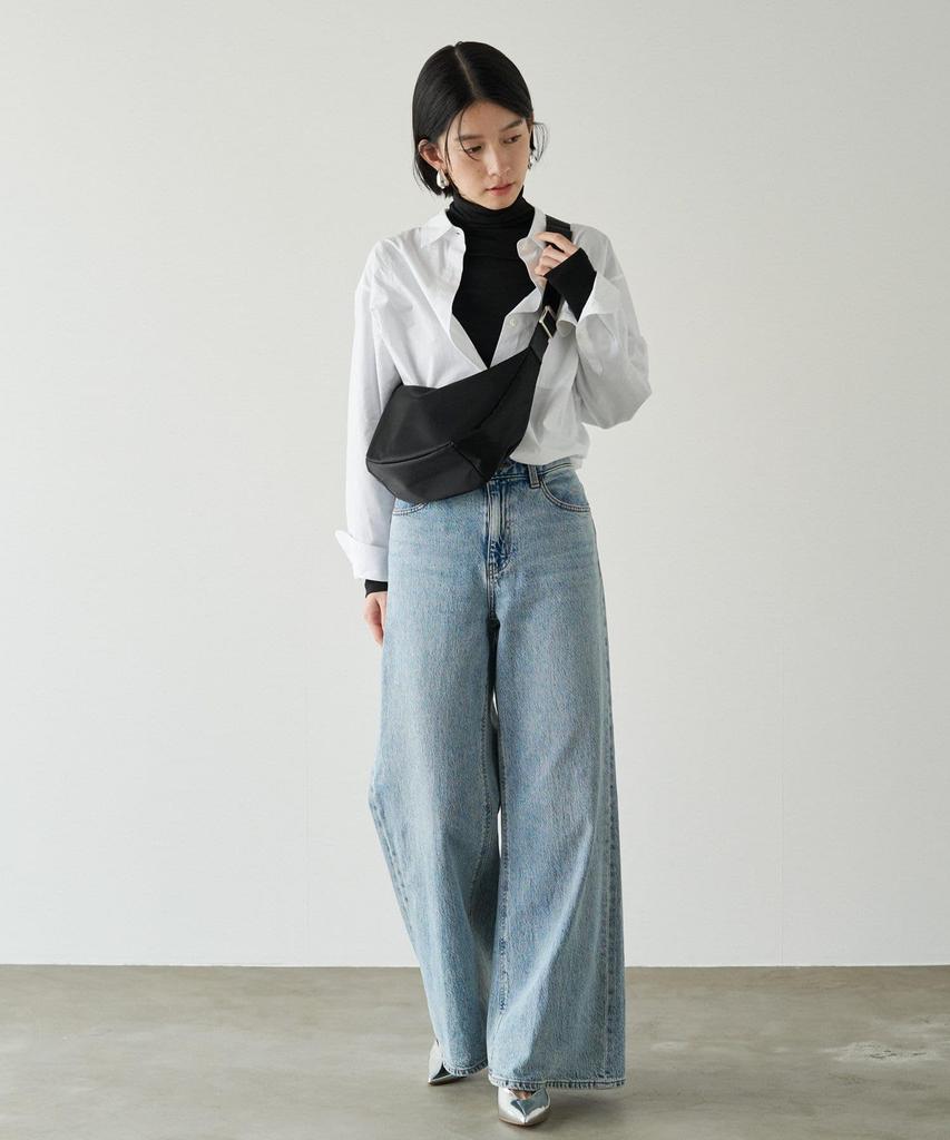 Russet Nylon Round Shoulder Bag RUZ1041422A0006 Free Size Black (2 Others)