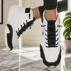 High Top Shoes for Women Spring Autumn Fashion Breath Casual Loafers Anti Slip Soft Sole Comfort Versatil Couple's Bare Boots