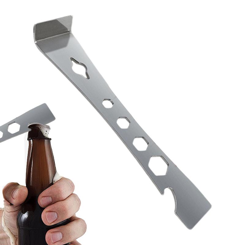 stainless steels crowbar Wooden board dismantling spatula pry bar multifunctional lever screwdriver manual tool
