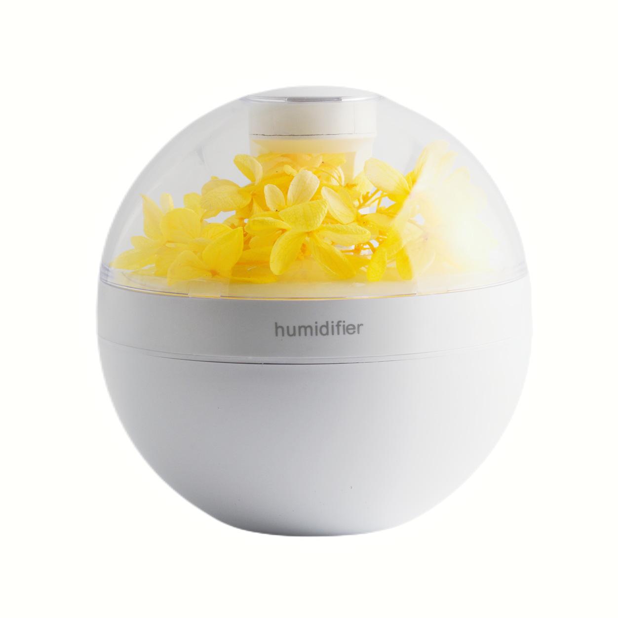 Ультразвуковой увлажнитель воздуха Everlasting Flower USB: Многофункциональный увлажняющий спрей жёлтый