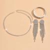Bridal Accessories Set Fashion Necklace Earrings Bracelet Ladies Three-Piece Elegant Evening Dress Accessories Wedding Accessories