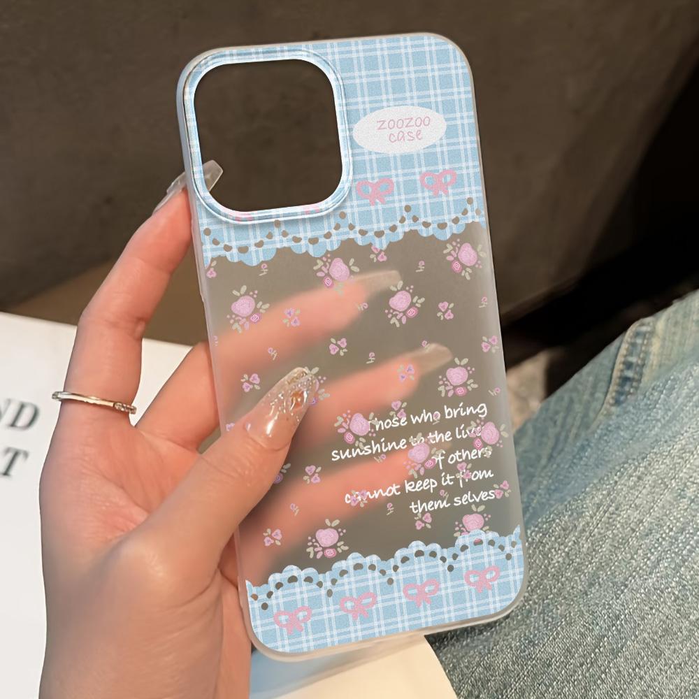 

Мягкий матовый чехол для телефона TPU для iPhone 14 Funda iPhone 11 13 15 Pro Max Plus 12 Mini 14pro 14promax 13pro прозрачный чехол с цветком For 12 Mini 13 Mini
