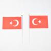 Turkey 10pieces of 14*21 Cm Hand-waving Flags