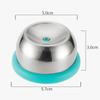 Stainless Steel Practical Portable Punch Hole Kitchen Bottom Simple Wear-resistant Whisk Household Manual Safety Small Durable