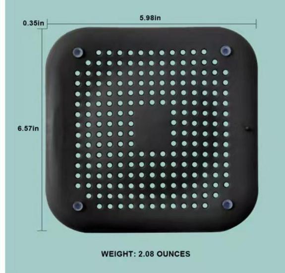 Silicone Floor Drain Hair Catcher & Anti-Clog Filter