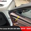 For Lexus ES 250 350 300h -2024 2025 Carbon Car Front Inner Door Air Condition Vent Outlet Cover Trim Interior Accessories