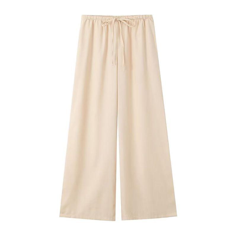 Kaslead New Arrival Women's Clothing Fashion Style Kimono Cross Outwear Casual Pants 6078572 5057572