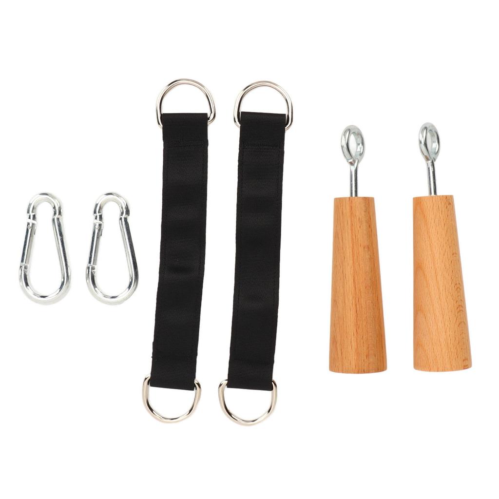 Wooden Pull Up Balls Rock Climbing Holds Training Set Arm Strength Trainer Pull Up Ball