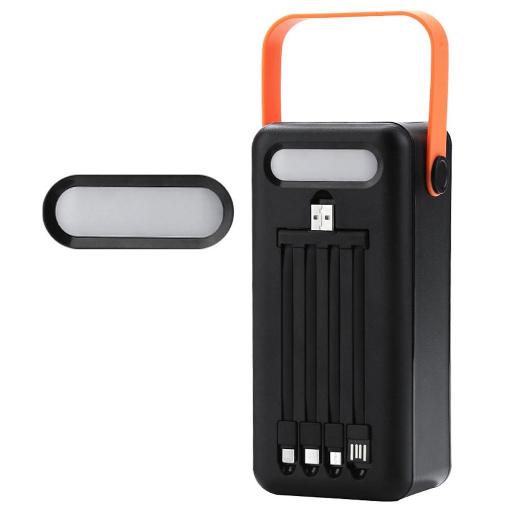 21-Slot 18650 Battery Power Bank Housing Case Only(no Battery) with Night Lighting Function for Outdoor Sports
