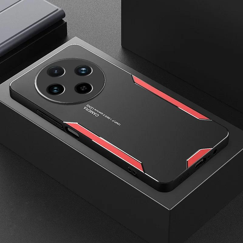 

Aluminum Alloy Metal Matte Case For Redmi A4 A3Pro A3 14C 14R Cold Skin Feel Shockproof Anti-fall Protective Phone Cover Redmi A3 Pro