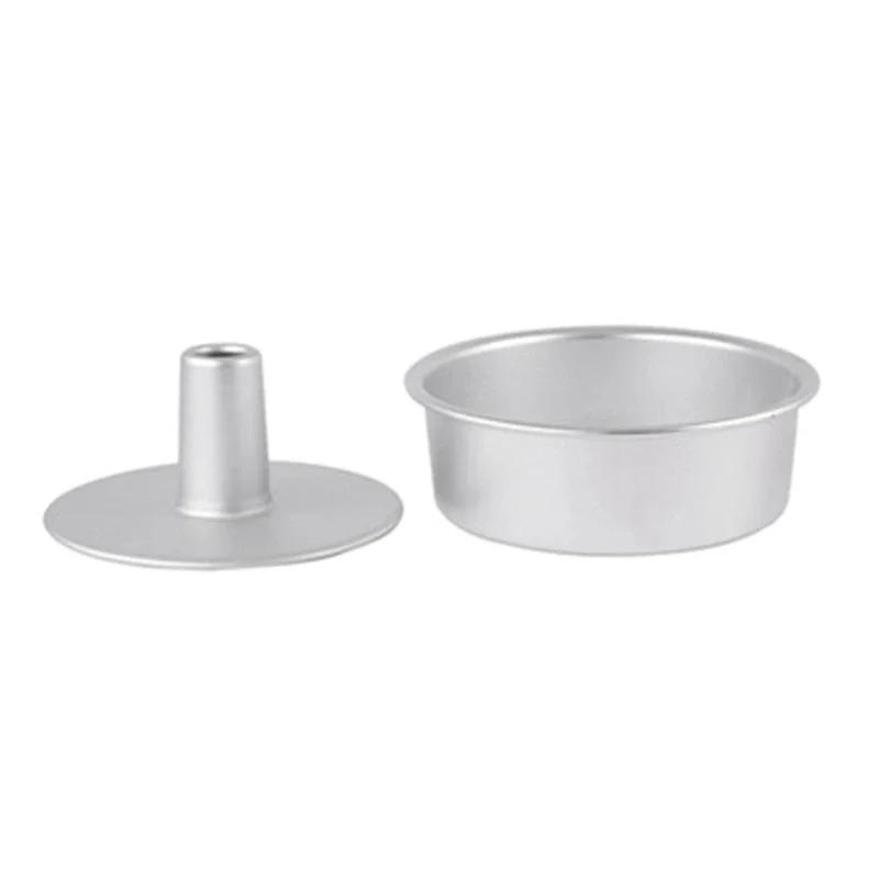 Kitchen accessories, 5/7/8/10 Inch Hollow Chimney Aluminum Alloy Chiffon Cake Pan, Cake Mold