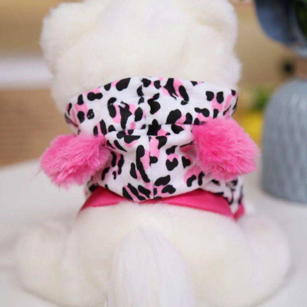 Little Pet Dog Plush Toy Sitting Dressed Stuffed Doggy Lovely Gift Plush Pomeranian Children Toy