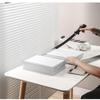 Anti-Wrinkle Clear Pet A4 File Storage Box -Stackable Desktop Document Organizer Case For Office & Student Desk