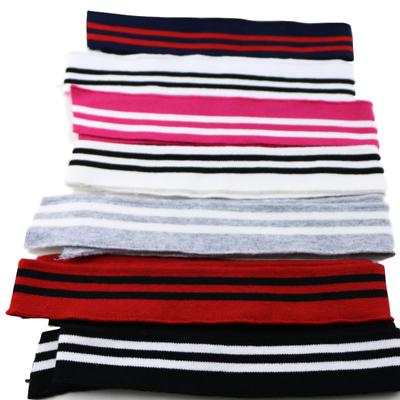 80CM Length  Cotton Rib Fabric Knitted Colorful DIY Cloth Accessories Collar Cuffs Hem Bottom Collar