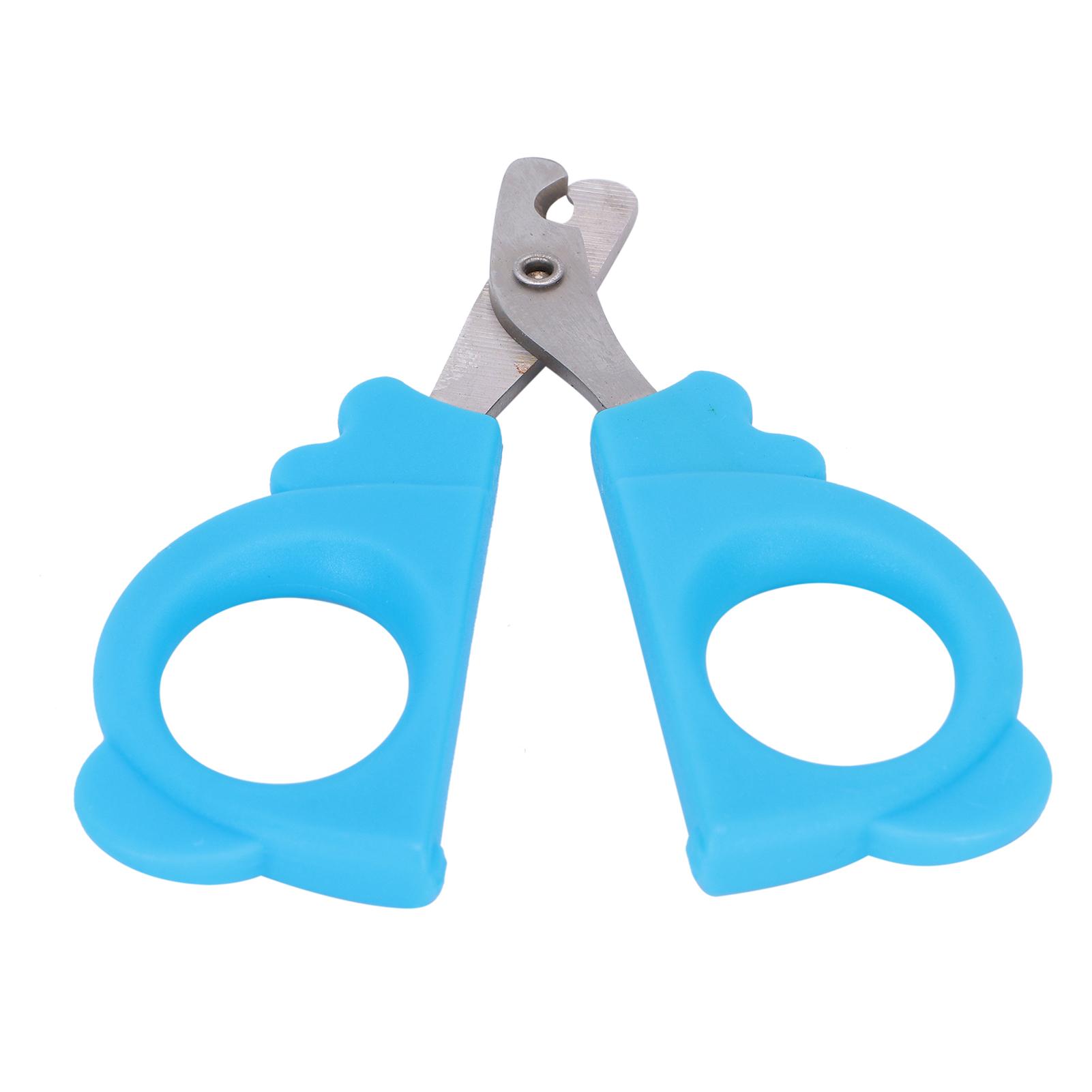

Pet Nail Clippers Stainless Steel Nail Trimmers for Small Medium Large Dogs Cats синий