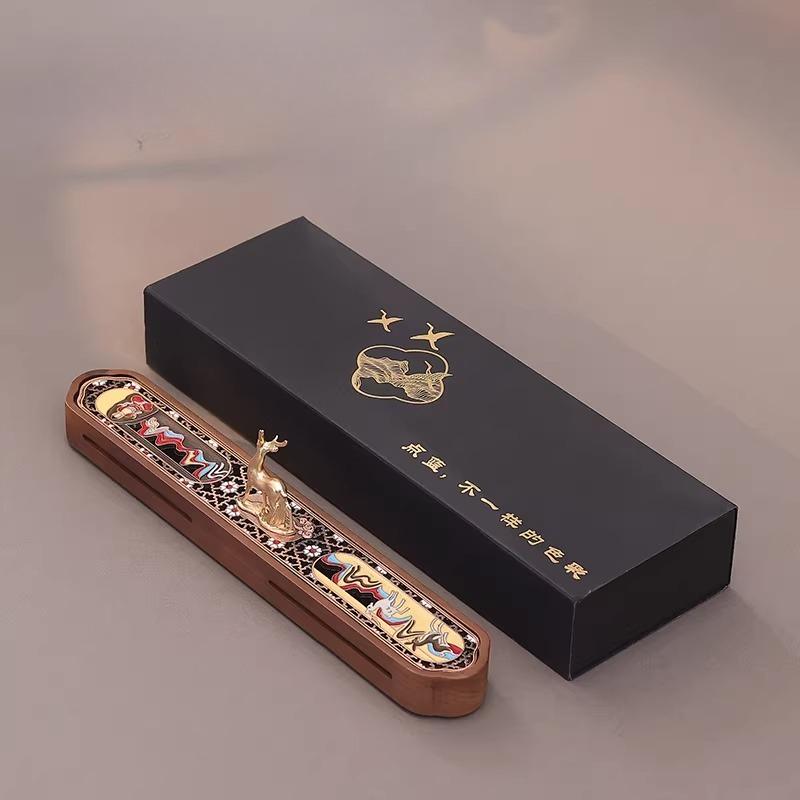 

Enamel Color Creative Incense Burner/Joss Stick Incense Box Religious Products Indoor Air Purification Products