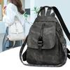 Women's Backpack Large Capacity Multi-function Shoulder Bag Soft Leather Backpack Crossbody Bag
