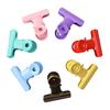 2 Pc Metal Binder Clips Multicolor  Folder Notes Po Letter Paper Clip Clamp School Office Stationery For Kids Student Prize