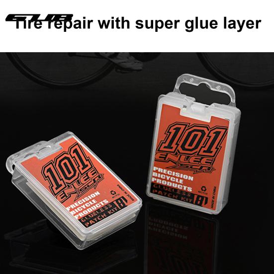 GUB 1Box Bike Repair Patch Wear Resistant Tear Resistant Bike Accessory Bicycle Puncture Repair Patch for Repair
