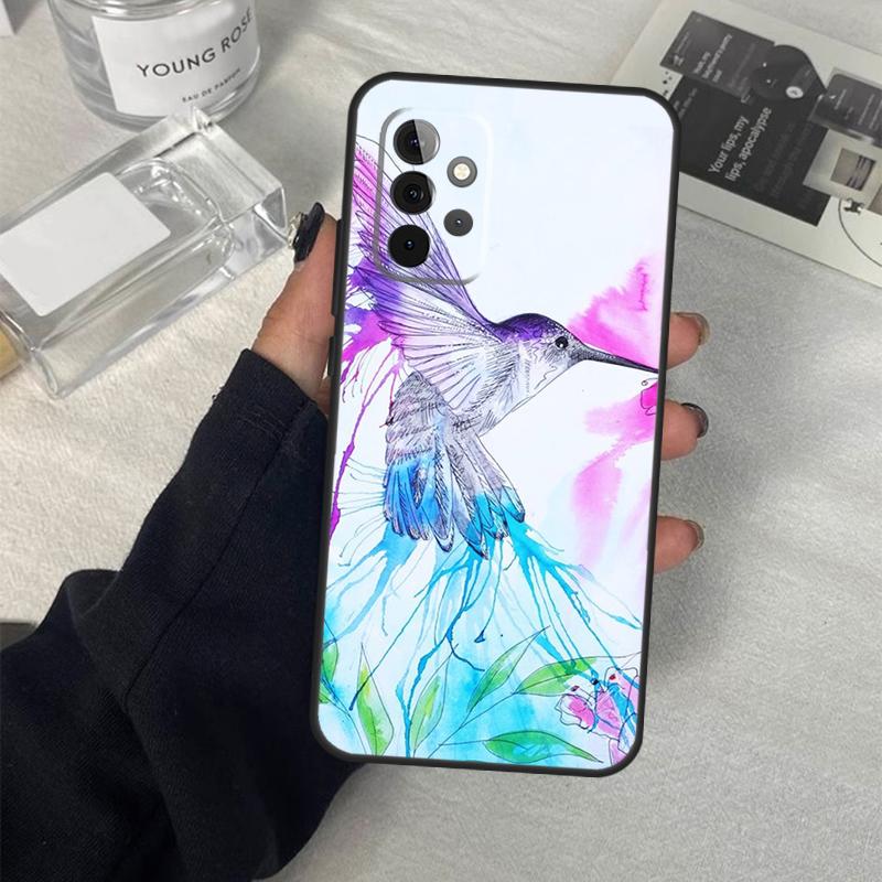 Hummingbird Case For Samsung Galaxy A55 A35 A15 A52 A32 A12 A16 A26 A36 A56 A53 A33 A13 A14 A34 A54 A17
