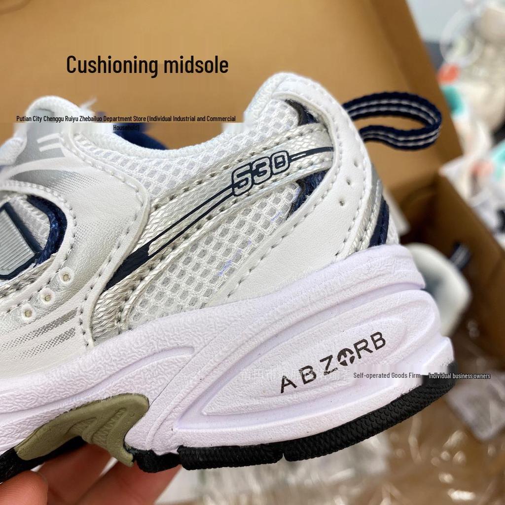 Pantofi de alergare NB530 cu bandă elastică și plasă pentru copii, băieți și fete