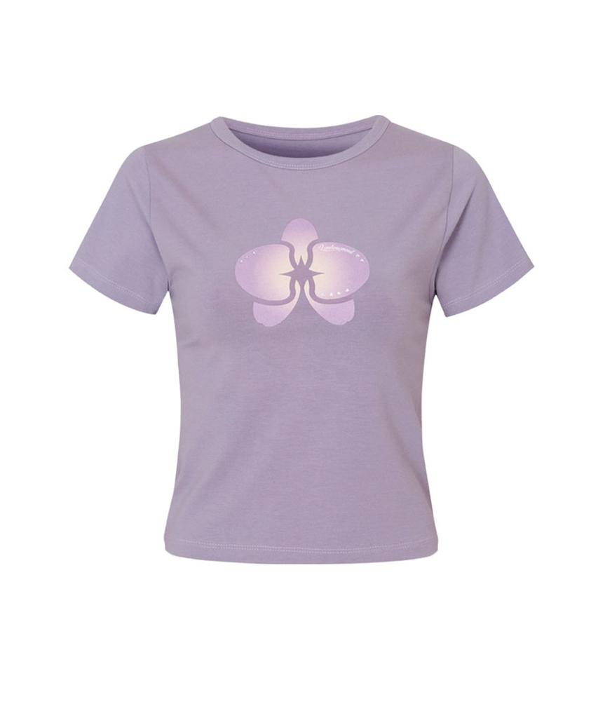 LOULOUSEOUL Orchid Cubic T-Shirt (Purple)
