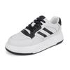 Invisible height increase 8CM thick-soled white shoes women's fashion versatile color matching student leisure sports