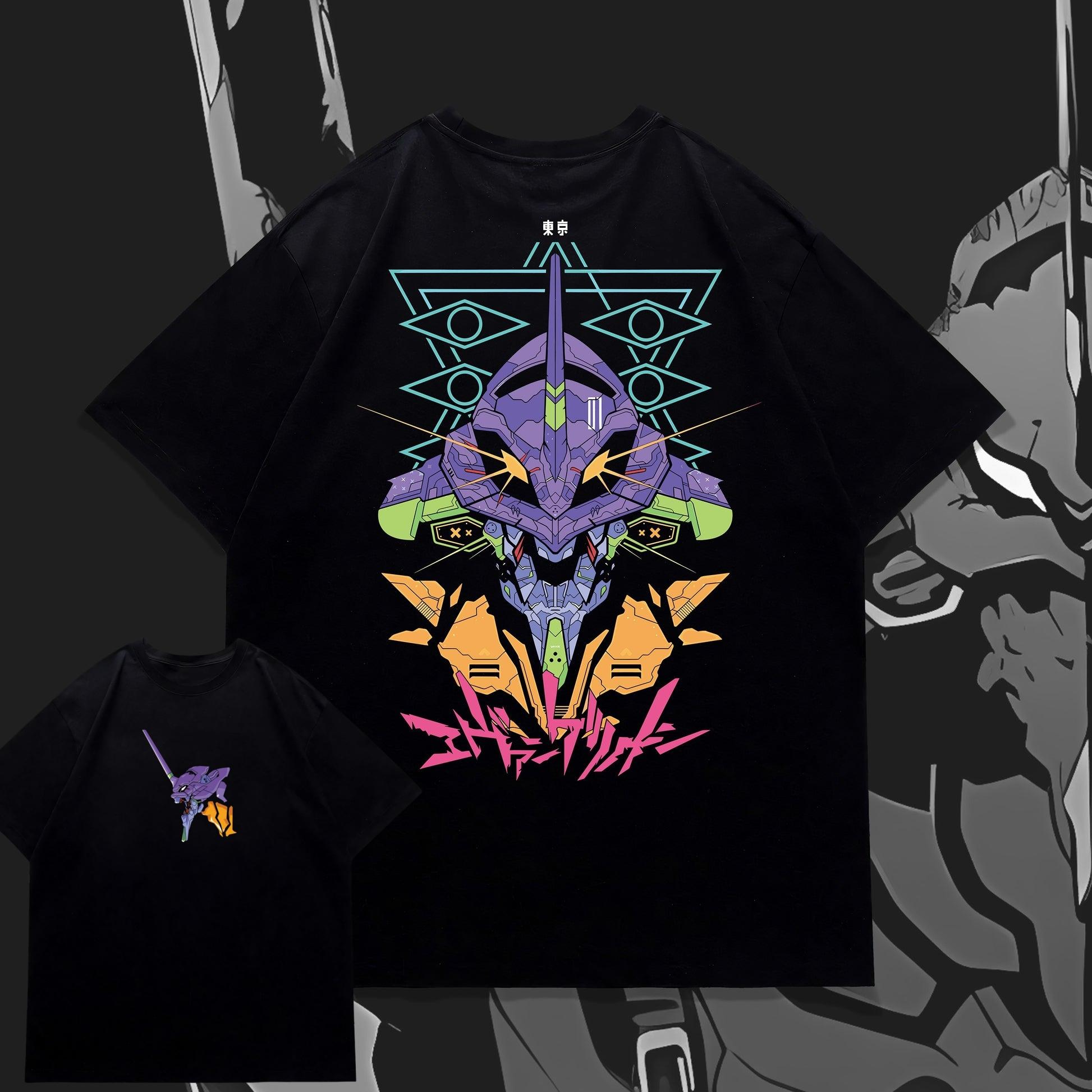 

Neon Genesis Evangelion Anime EVA New Initial Machine Printed Tshirt Unisexs and Womens Tshirt Unisexs Top Sports Tshirt Unisex Tee S