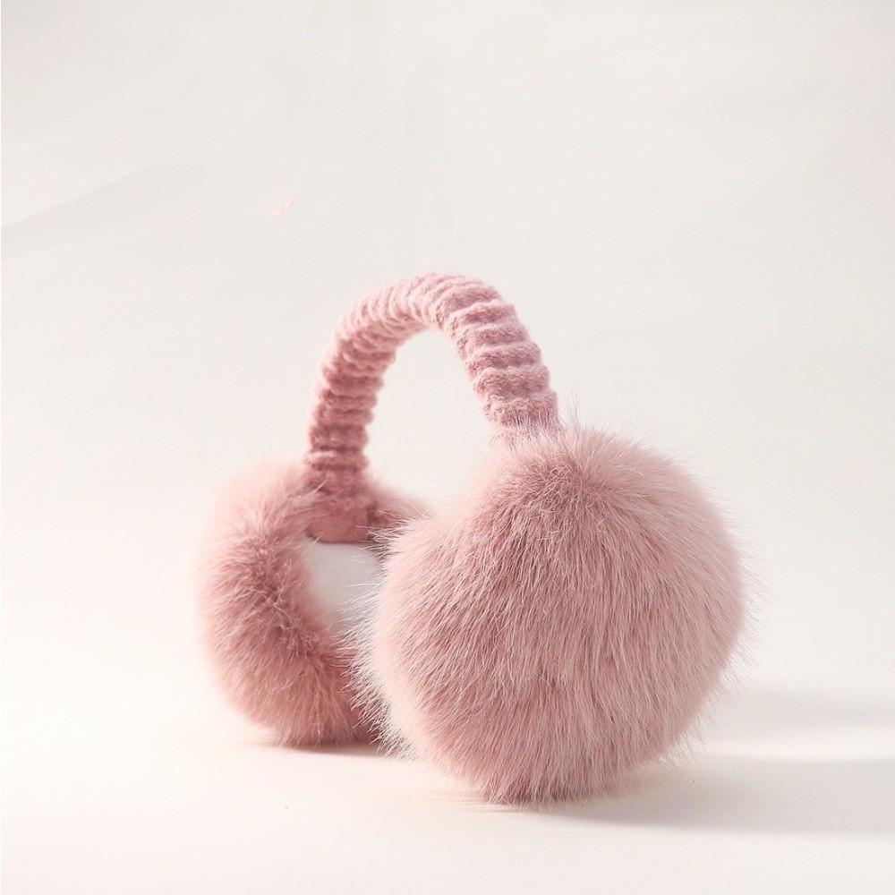 Folding Winter Earmuffs Faux Fur Ear Warmer Fashion Earflap Protection for Men Women