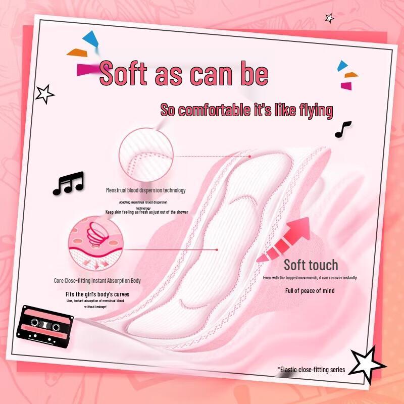 SOFY Elastic Fit Sanitary Pads