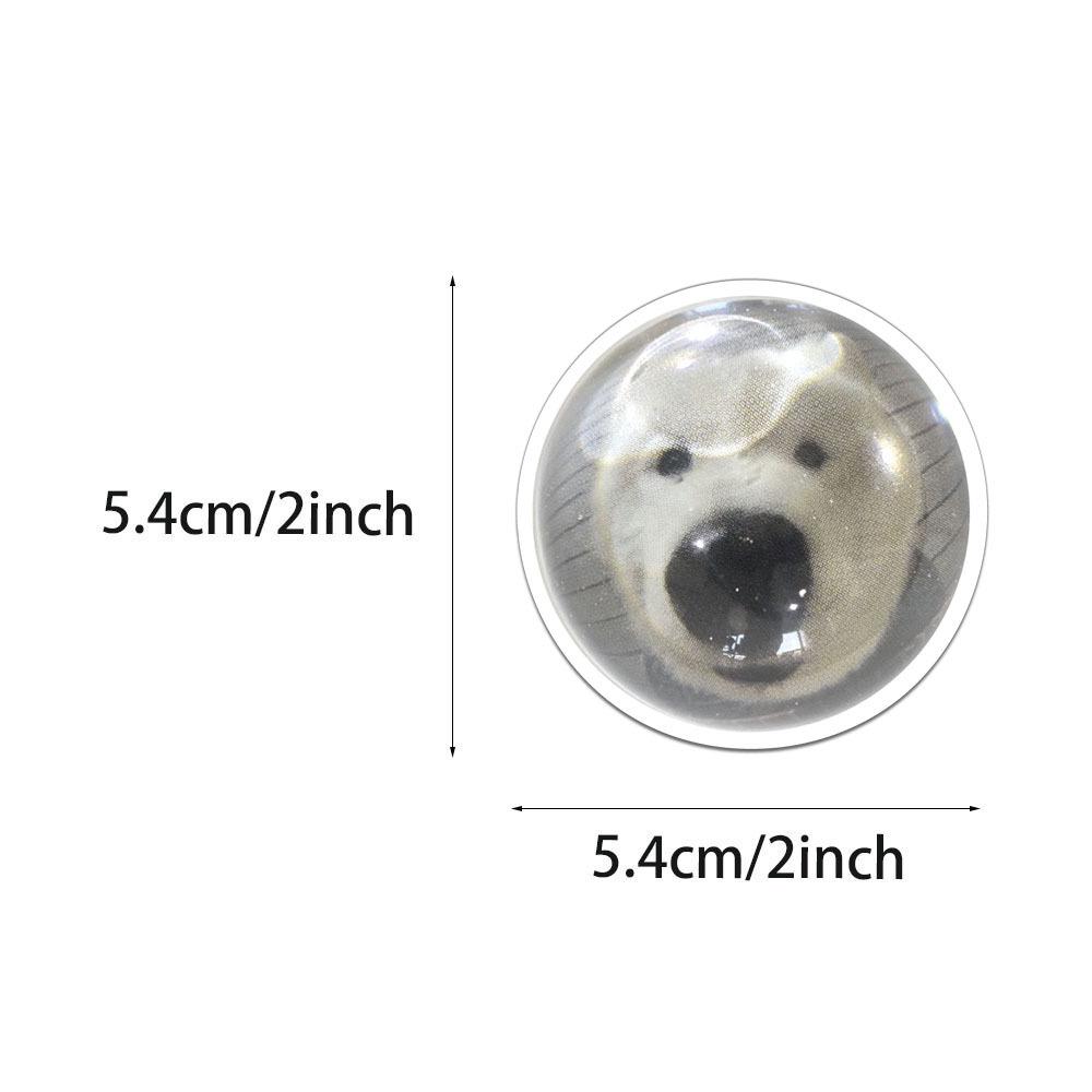 50 Sheets/Set Realistic Dog Stickers for Journals, DIY, Phone Cases