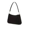 Daks Black Dd Decoration Shirring Point Nylon Shoulder Bag Dcba6f347bk
