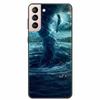 Per Samsung Galaxy S21 FE 5G Custodia Cartoon Dipinta Morbida TPU Custodie per Telefono per Galaxy S21FE S 21 FE Cover Posteriore in Silicone Coque Carina