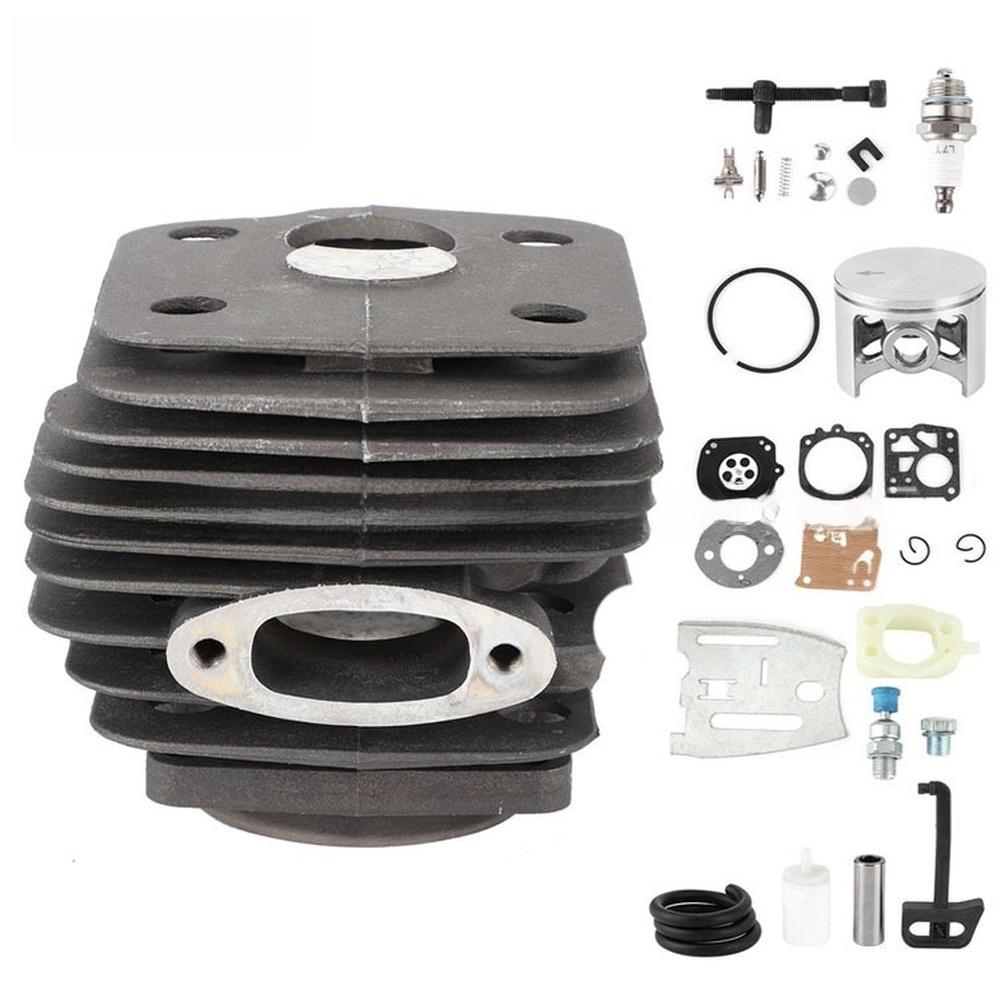 5pcs Gaskets With 2pcs Oil Seals For-Husqvarna 61/268/268xp Chainsaws 501522604 Garden Power Tools Oil Seal Gaskets Kit