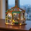 DIY Miniature Coffee Shop Kit Creative Gift Model Detailed Miniatures Cafe