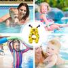 Süße Schwimmweste für Kinder Schwimmhilfen für Kinder Schwimmbecken-Schwimmhilfen für Kinder mit doppeltem Luftbeutel und verstellbarer Sicherheitsschnalle