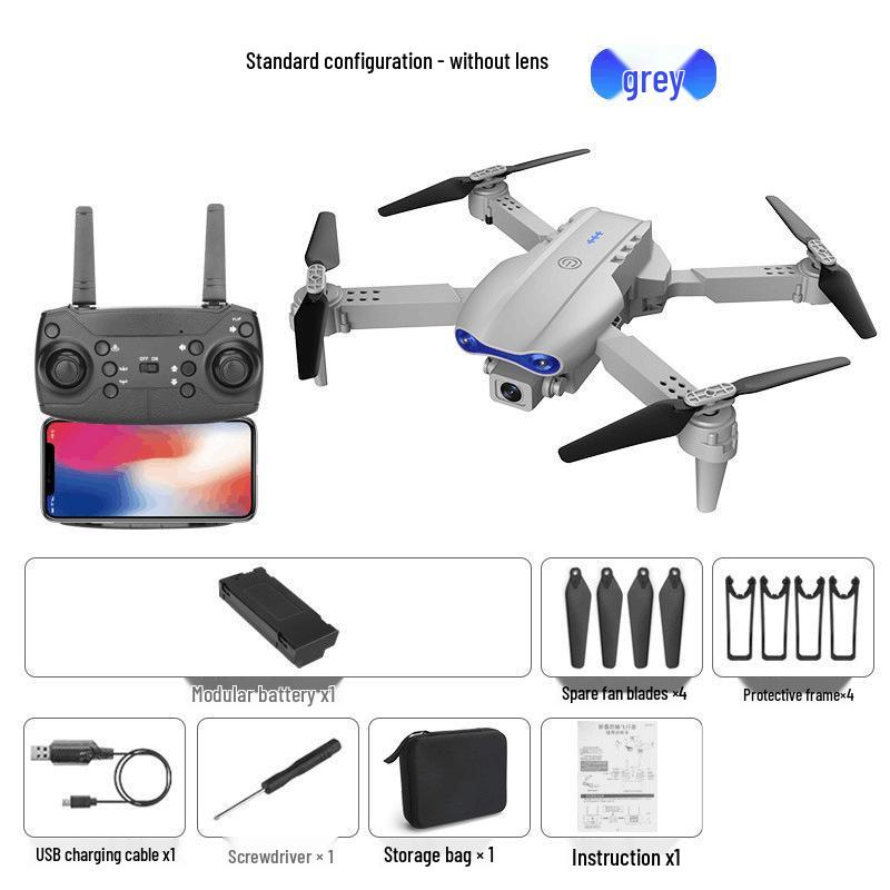 K3 Folding Drone: HD Aerial Photography, Dual-Camera, Four-Axis, Fixed-Height Remote Control E99Pro.