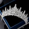 Tiara for Women, Crystal Queen Crowns, Rhinestone Princess Tiaras, Royal Hair Accessories Perfect for Birthday Decorations, Wedding Brides, and