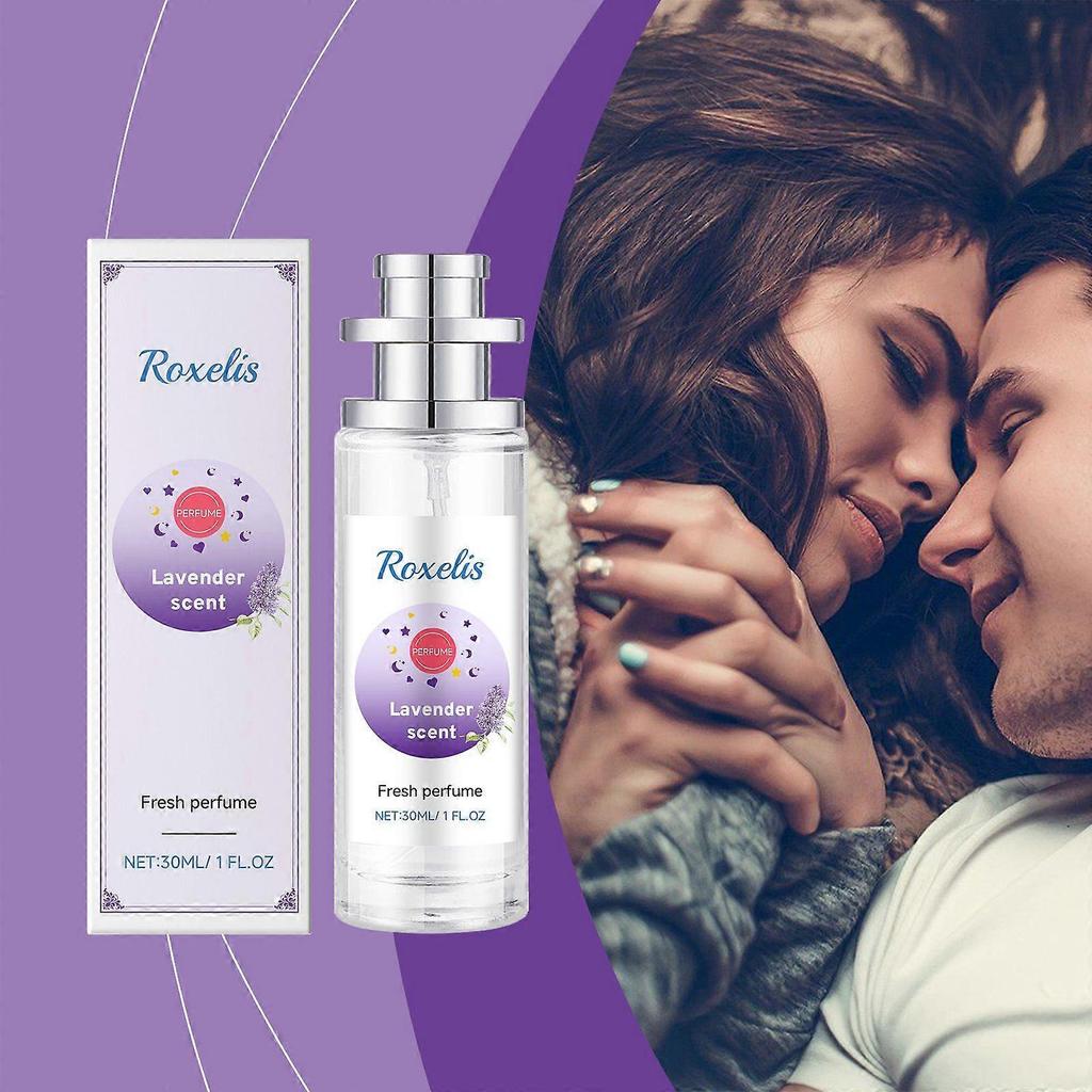 Roxelis Lavender Pagoda Perfume Gentle Natural Fresh And Elegant Lasting Fragrance Portable Charm Perfume For Women less