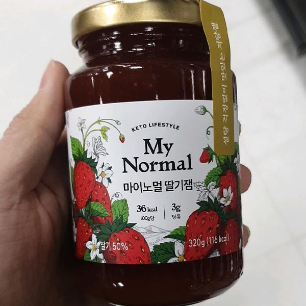 MyNormal Low Sugar Low Calorie Strawberry Jam 320g One thing