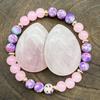 Colorful Imperial Jasper Rose Quartz Beaded Bracelet Women Fashion Jewelry For Love And Friendship Bracelet For Women Charm