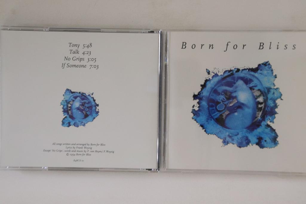 CD BORN FOR BLISS - Born For Bliss B4BCD01 NICHT AUF LABEL 1994 Niederlande Rock Gebraucht