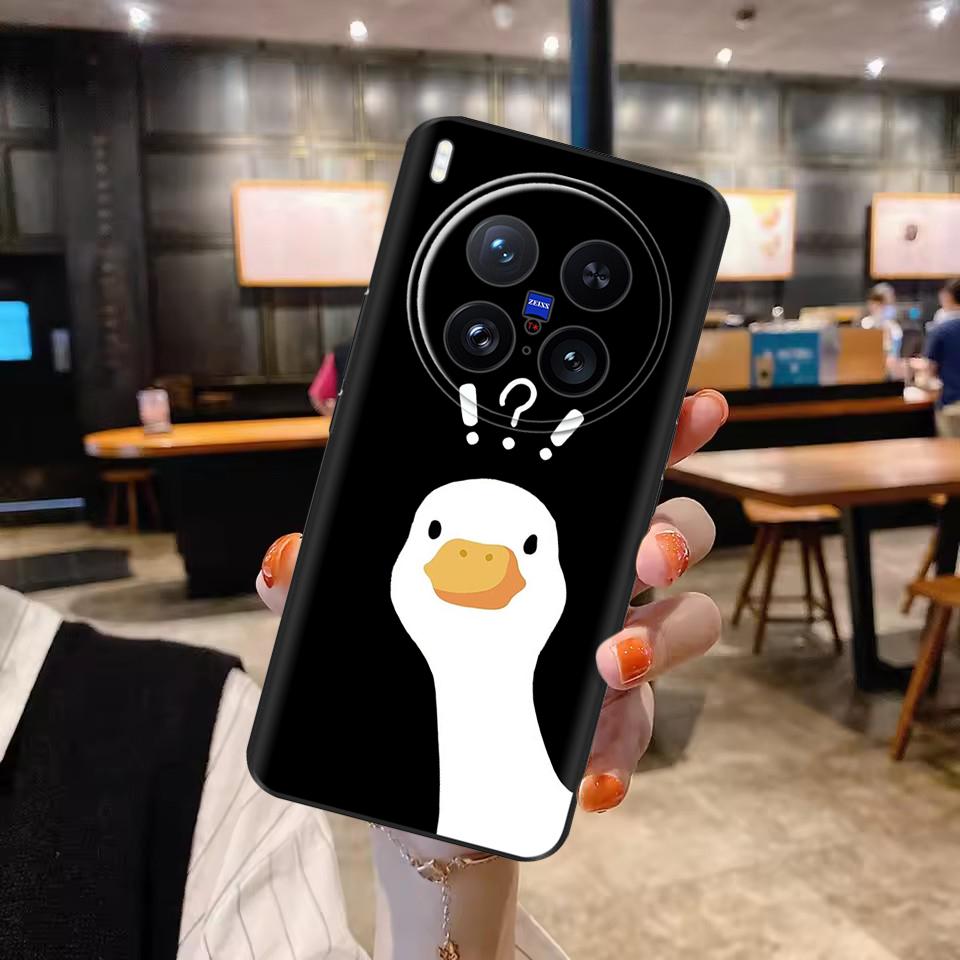 For VIVO X200 Ultra Case Cute Cartoon Painted Back Cover For VIVO X200 Pro Mini X100 Ultra Shockproof Shell Bumper Fundas Para