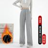 Autumn and Winter Velvet Loose Corset Sweatpants New Autumn Clothing Small Casual Spice Girl Style Women's Pants