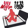 BDSM Sexprodukte für Erwachsene Erotische Bondage Bettspiele Sex Bondage Set Frauen Handschellen Fußfesseln Sexspielzeug für Paare Anal