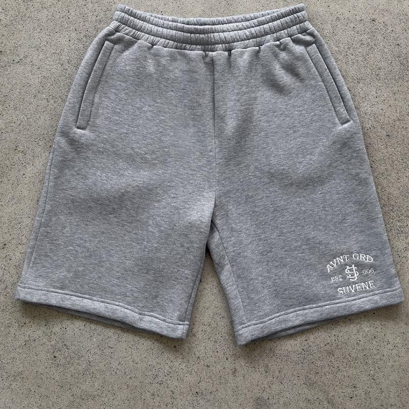 

Европейские и американские Y2K уличные эластичные однотонные повседневные шорты в стиле хай-стрит хип-хоп S серый